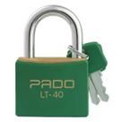 Cadeado de Latão 40mm Verde Pado LT-40