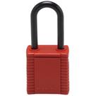 Cadeado De Segurança Express Vermelho 47mm Brady 78663