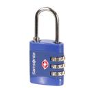 Cadeado de Segurança Samsonite 3 Dígitos Tsa Azul Escuro