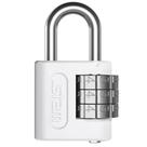 Cadeado de Zamac com Segredo Branco 25mm - 00503 - STAM