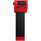 Cadeado dobrável Abus Bordo Combo 6100/90 com segredo vermelho