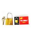 Cadeado Dourado 38mm C/3 chaves