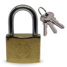 Cadeado Forte com 03 Chaves Proteção Máxima Antifurto 63mm