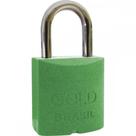 Cadeado Gold Color 30 Verde