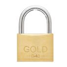 Cadeado Gold Latão Linha Yale 40MM Trava Dupla Anti micha
