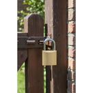 Cadeado Latão Segurança 20mm 2 Chaves Proteção Essencial Cadeado Latão Segurança 20mm 2 Chaves Proteção Essencial