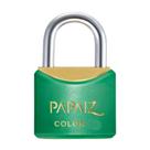 Cadeado Latão Termo Plástico Cromado 25 Verde - 0102250 - PAPAIZ Cadeado Latão Termo Plástico Cromado 25 Verde - 0102250 - PAPAIZ
