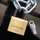 Cadeado lt 40mm marca pado cor dourado