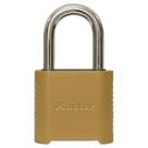 Cadeado Master Lock, combinação reinicializável em aço de 5 cm