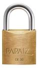 Cadeado Papaiz 100300CX 30mm CR30 Segurança robusta resistência a corrosão, portões, correntes, bicicletas, academias