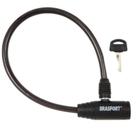 Cadeado para Bicicleta com Chave 8mm 40cm Aço Resistente