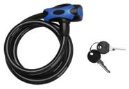 Cadeado Para Bicicleta Com Chave Tramontina Preto Cadeado Para Bicicleta Com Chave Tramontina Preto