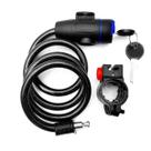Cadeado Para Bike 12x1200mm Tranca anti-furto Acessório de Segurança para bicicleta