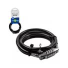Cadeado Para Bike/bicicleta Resistente Com Segredo 1 Metro