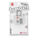 Cadeado Para Mala De Viagem Miniso Segurança Compacto Bege