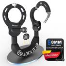 Cadeado para Patinete Elétrico Mezelon Corrente 8 mm Reforçada Cadeado para Patinete Elétrico Mezelon Corrente 8 mm Reforçada