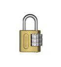 Cadeado Segredo 25mm Stam Zamac Pequeno Cor Dourado