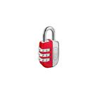 Cadeado Segredo Stam Life Colors 20mm Vermelho