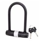 Cadeado U-lock Elleven 170 x 245 mm com chave preto