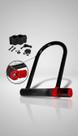 Cadeado U-lock Reforçado Chave Tetra Bike Moto