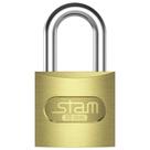 Cadeado Zamac Stam Latonado E-Coat 30mm