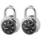 Cadeados Combinados Master Lock 1500T - Pacote com 2