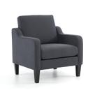 Cadeira Accent Cadeira estofada moderna VINGLI Mid Century