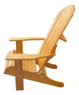 Cadeira Adirondack Pavão Jardim Externa Envernizada Clean Envernizada Adirondack