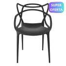Cadeira Allegra Design Preto Sala Cozinha Jantar