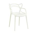 Cadeira Allegra Em Polipropileno - Branca Off White Cadeira Allegra Em Polipropileno - Branca Off White