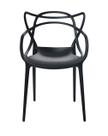 Cadeira Allegra em Polipropileno cor Preto - 44936 Cadeira Allegra em Polipropileno cor Preto - 44936