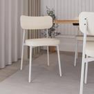 Cadeira Alloa Fixa com 4 Pés 50 X 44,7 X 83,8 Cm com 1 Unidade