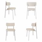Cadeira Alloa Fixa com 4 Pés 50 X 44,7 X 83,8 Cm com 4 Unidades Cadeira Alloa Fixa com 4 Pés 50 X 44,7 X 83,8 Cm com 4 Unidades