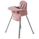 Cadeira alta para bebês CheerKid Portable 92x51x92cm, arnês de 5 pontos
