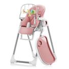 Cadeira alta para bebês Sweety Fox ajustável de 7 alturas rosa