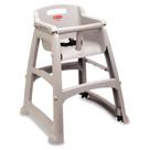 Cadeira alta Rubbermaid Commercial Products Sturdy Platinum