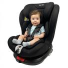 Cadeira Auto Bebê 0 A 36kg Isofix Rotação 360 Graus Preta Cadeirinha Carro Giratória Grupos 0 1 2 3 Tecido Confortável