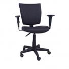 Cadeira B-ONE Giratória com Braços Reguláveis - Cor Preta - MARTIFLEX - 31009