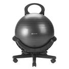 Cadeira Balance Ball Gaiam Ultimate para casa e escritório preta