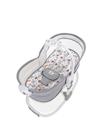 Cadeira Balanço Frente E Trás Moisés 6 Em 1 Musical E Vibratória Cinza Fit - Até 18Kg - 8039