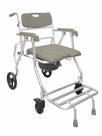 Cadeira Banho Em Aluminio Freedom Soft Com Rodas Até 125kg