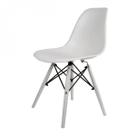 Cadeira Base em Madeira e Aço Eames DSW-M