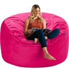 Cadeira Bean Bag HABUTWAY Luxurious Velvet Ultra Soft Fur 3 pés