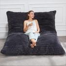 Cadeira Bean Bag Hobestluk 3 em 1 conversível com capa lavável