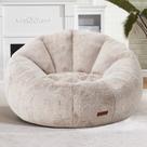 Cadeira Bean Bag Hobestluk Grande Sofá de pelúcia para adultos marrom Cadeira Bean Bag Hobestluk Grande Sofá de pelúcia para adultos marrom
