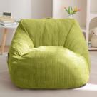 Cadeira Bean Bag MAXYOYO Kids Green com alça de 1 a 6 anos Cadeira Bean Bag MAXYOYO Kids Green com alça de 1 a 6 anos