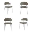 Cadeira Bless Fixa com 4 Pés 55 X 52,5 X 77,5 Cm com 4 Unidades Cadeira Bless Fixa com 4 Pés 55 X 52,5 X 77,5 Cm com 4 Unidades