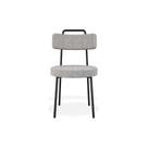 Cadeira Bock Linho Cinza - SSX Multicoisas Cadeira Bock Linho Cinza - SSX Multicoisas