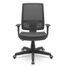 Cadeira Brizza Back System Braços Reguláveis material sintético