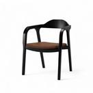 Cadeira Bugre Preto Assento material sintético Caramelo - 76908